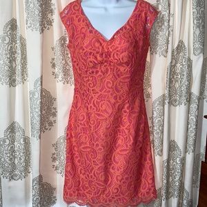 Lilly Pulitzer two toned lace Dress!!